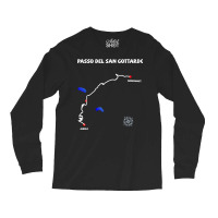 Gotthardpass Serpentine Switzerland Passo Del San Gottardo T Shirt Long Sleeve Shirts | Artistshot