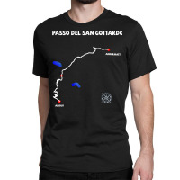 Gotthardpass Serpentine Switzerland Passo Del San Gottardo T Shirt Classic T-shirt | Artistshot