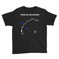 Gotthardpass Serpentine Switzerland Passo Del San Gottardo T Shirt Youth Tee | Artistshot