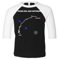 Gotthardpass Serpentine Switzerland Passo Del San Gottardo T Shirt Toddler 3/4 Sleeve Tee | Artistshot