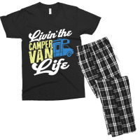 Camp Camping Camper Men's T-shirt Pajama Set | Artistshot