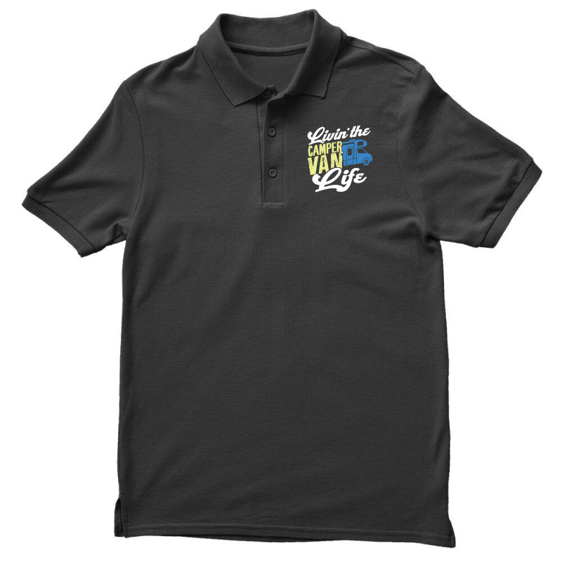 Camp Camping Camper Men's Polo Shirt by Evelyn D Adkins | Artistshot