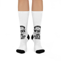 Some People Age Like A Fine Wine I Aged Like Milk I Got Sour Crew Socks | Artistshot