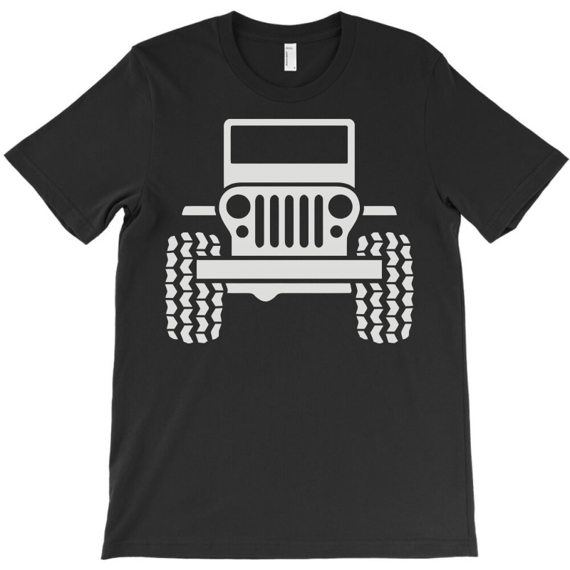 Custom Jeep Wrangler T-shirt By Mdk Art - Artistshot
