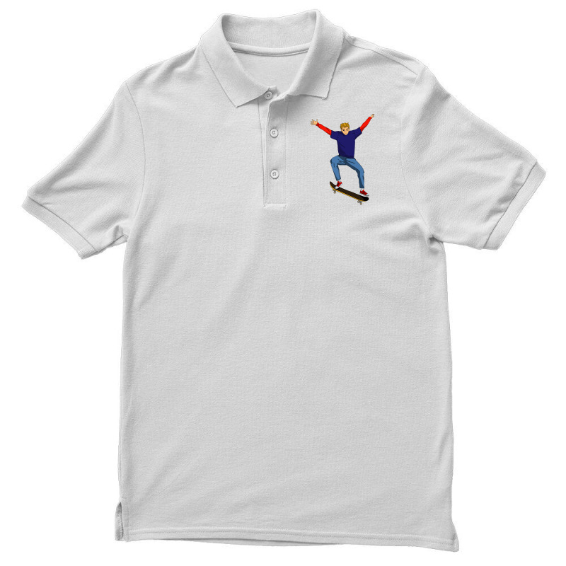 Skater Boy Men's Polo Shirt | Artistshot