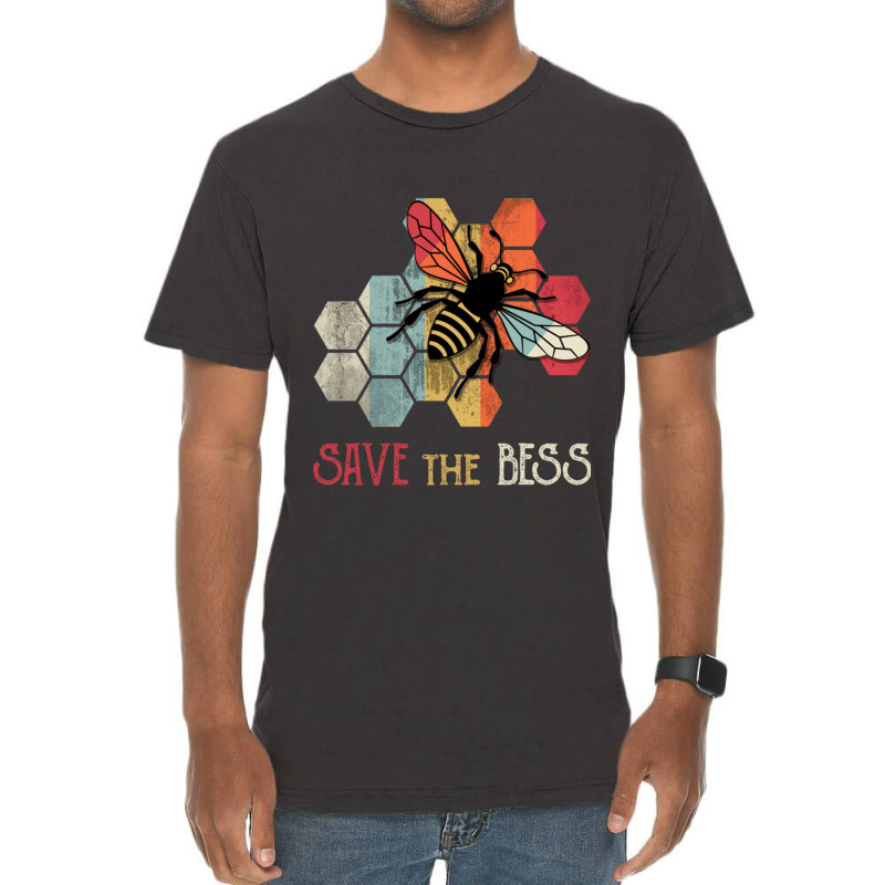 Save The Bees Vintage T-shirt | Artistshot