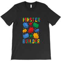 Brick Builder Funny Blocks Master Builder T-shirt | Artistshot