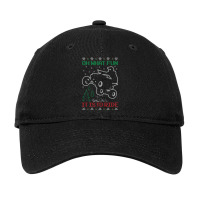 Atv Quad Ugly Christmas Adjustable Cap | Artistshot