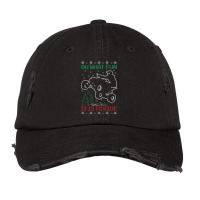 Atv Quad Ugly Christmas Vintage Cap | Artistshot