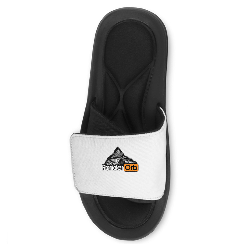 Don't Talk To Me Until I've Pondered Slide Sandal | Artistshot