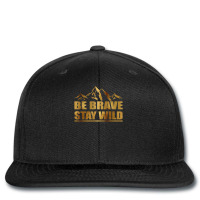 Best Be Brave Stay Wild Great Outdoors Mens Printed Hat | Artistshot