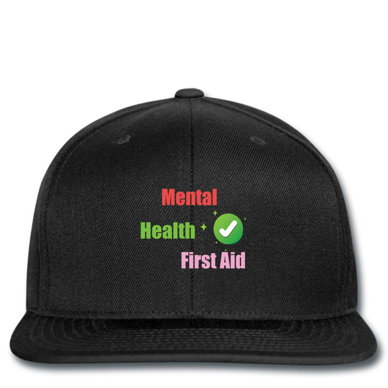 Mental Health First Aid Printed hat by KAYLAILSON | Artistshot