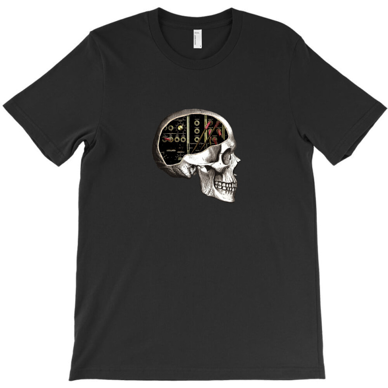 Analog Modular Synthesizer Skull For Synth Nerd T-shirt | Artistshot