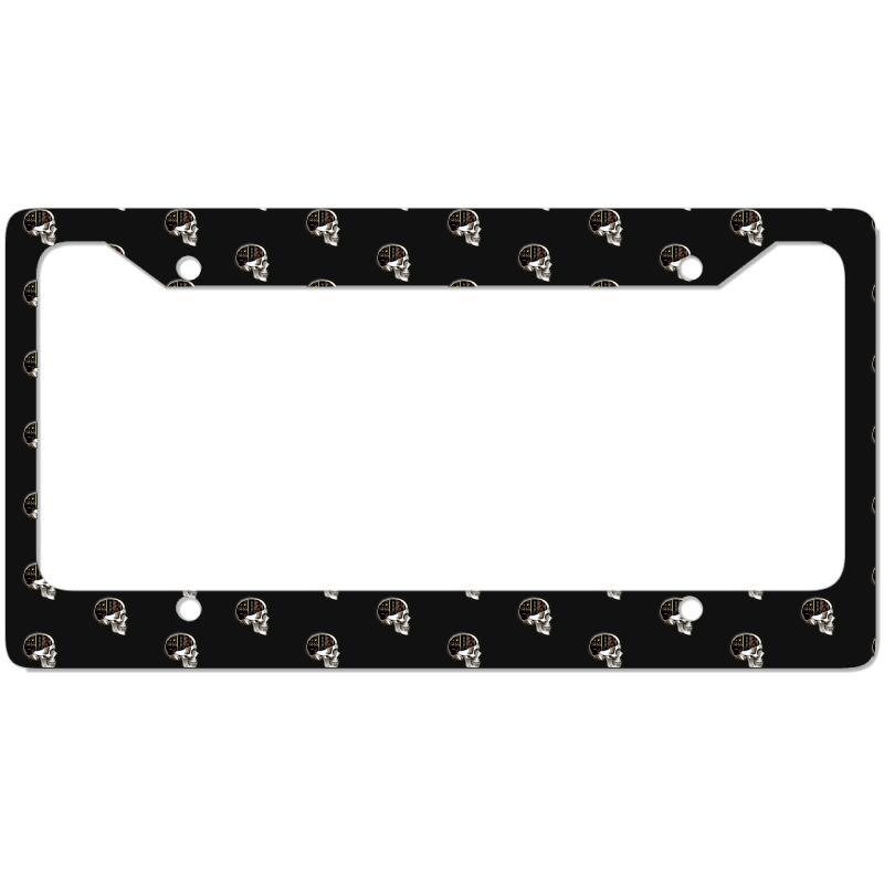 Analog Modular Synthesizer Skull For Synth Nerd License Plate Frame | Artistshot