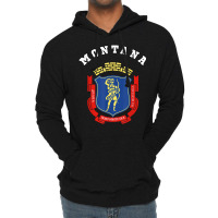 Montana Coat Of Arms Flag National Pride Gift Souvenir T Shirt Lightweight Hoodie | Artistshot