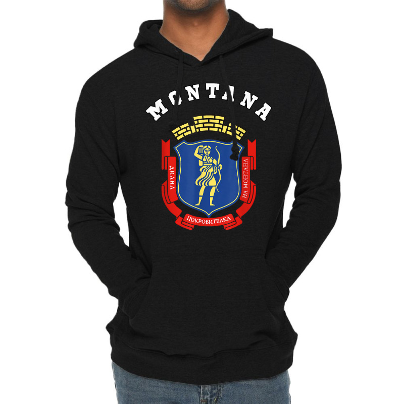 Montana Coat Of Arms Flag National Pride Gift Souvenir T Shirt Lightweight Hoodie by tzecluco | Artistshot