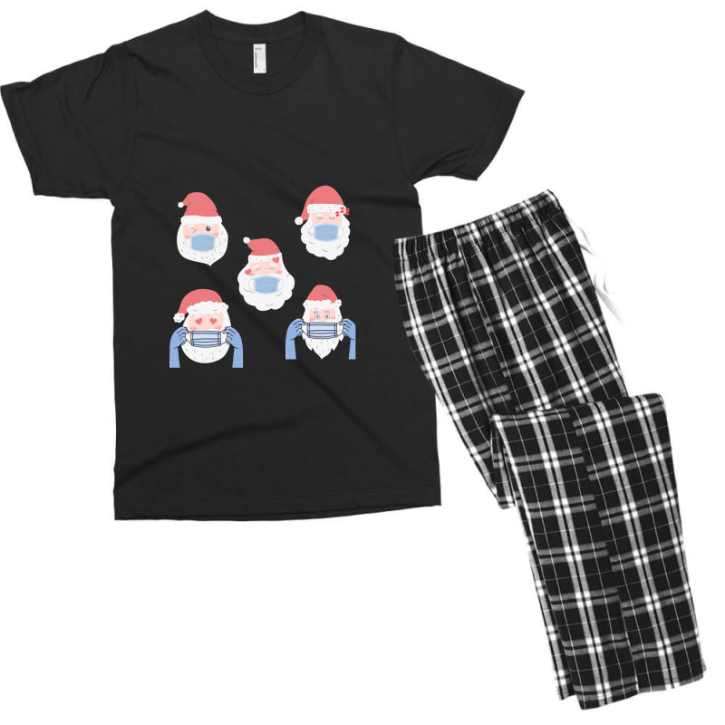 Pandemic Santa Pack 2 Men's T-shirt Pajama Set | Artistshot