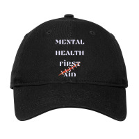 Mental Health First Aid Adjustable Cap | Artistshot