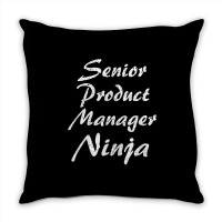 Senior Product Manager Tshirt Occupation Work T Shirt Throw Pillow | Artistshot