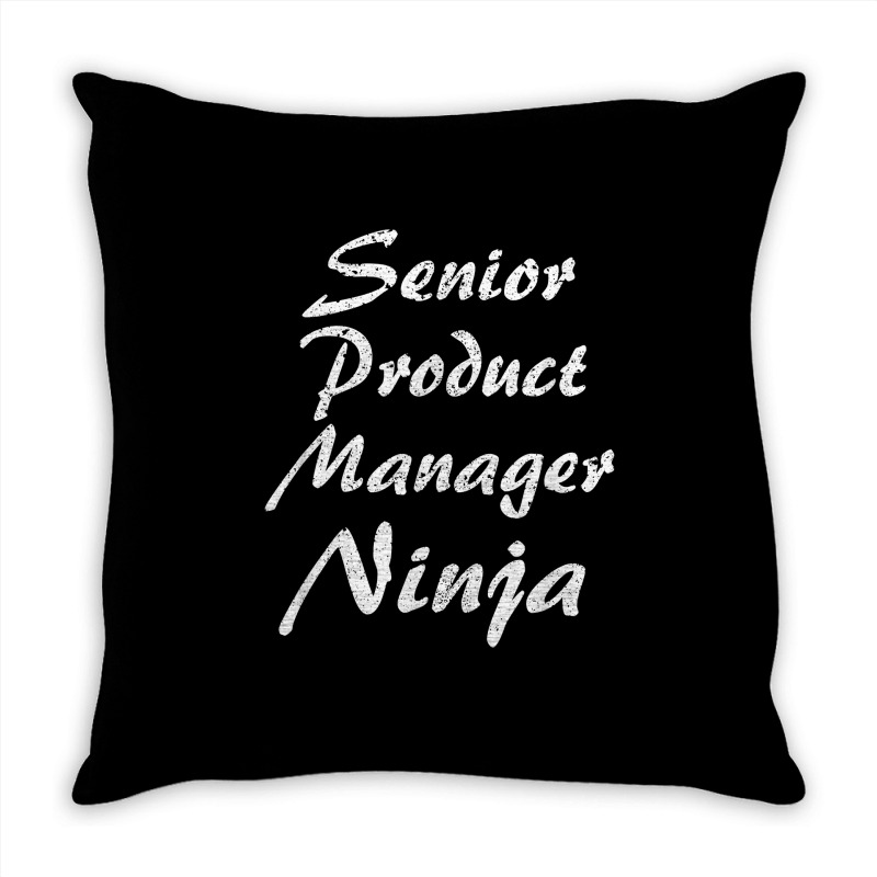 Senior Product Manager Tshirt Occupation Work T Shirt Throw Pillow | Artistshot