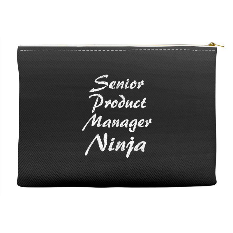 Senior Product Manager Tshirt Occupation Work T Shirt Accessory Pouches | Artistshot