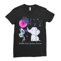 Elephant Irritable Bowel Syndrome Awareness Ladies Fitted T-shirt | Artistshot