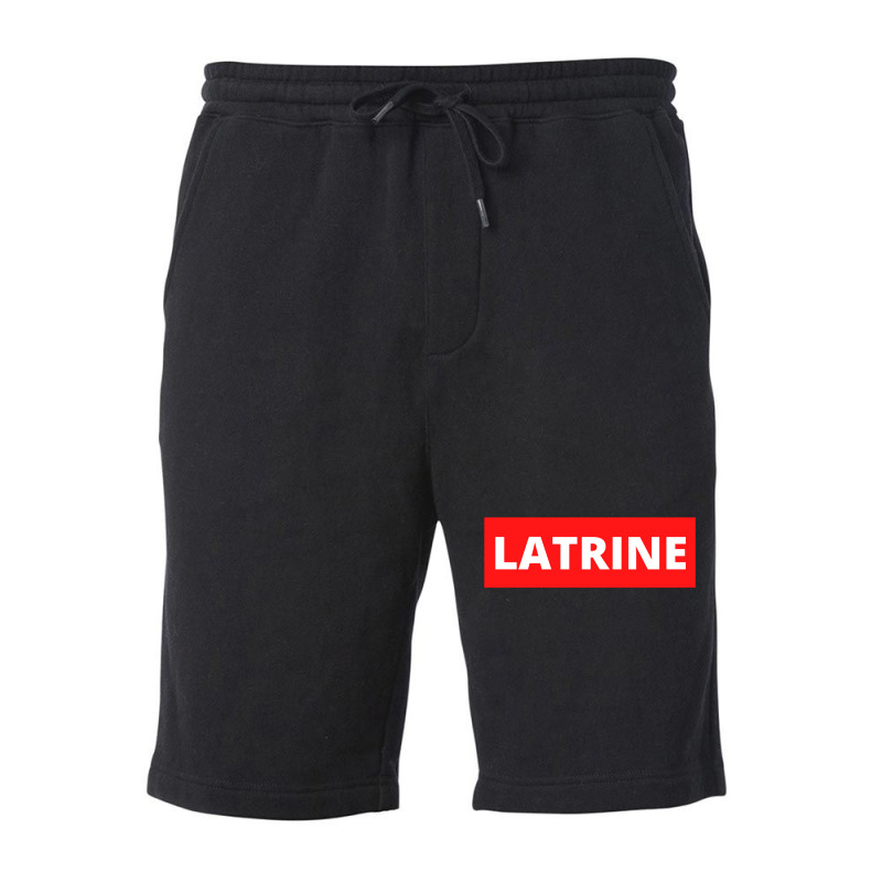 Latrine Fleece Short by JohnDavidMay | Artistshot