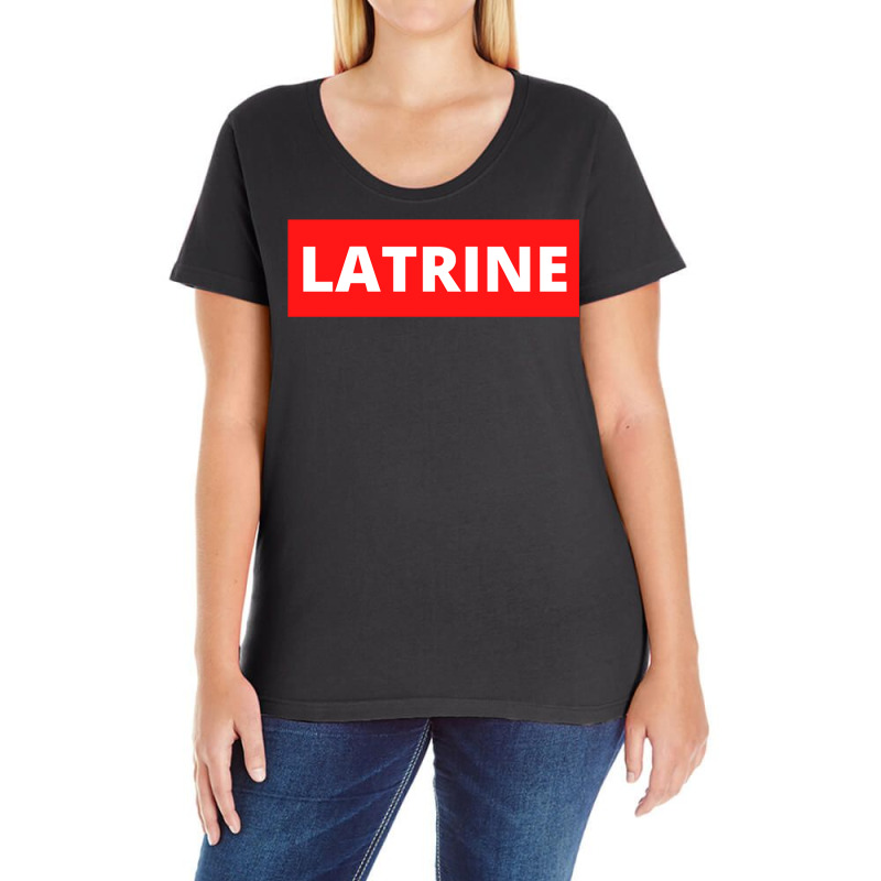 Latrine Ladies Curvy T-Shirt by JohnDavidMay | Artistshot