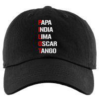 Papa India Lima Oscar Tango Phonetic Alphabet Pilot Kids Cap | Artistshot