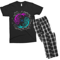 Pisces Zodiac Sign Gift Astrology Men's T-shirt Pajama Set | Artistshot