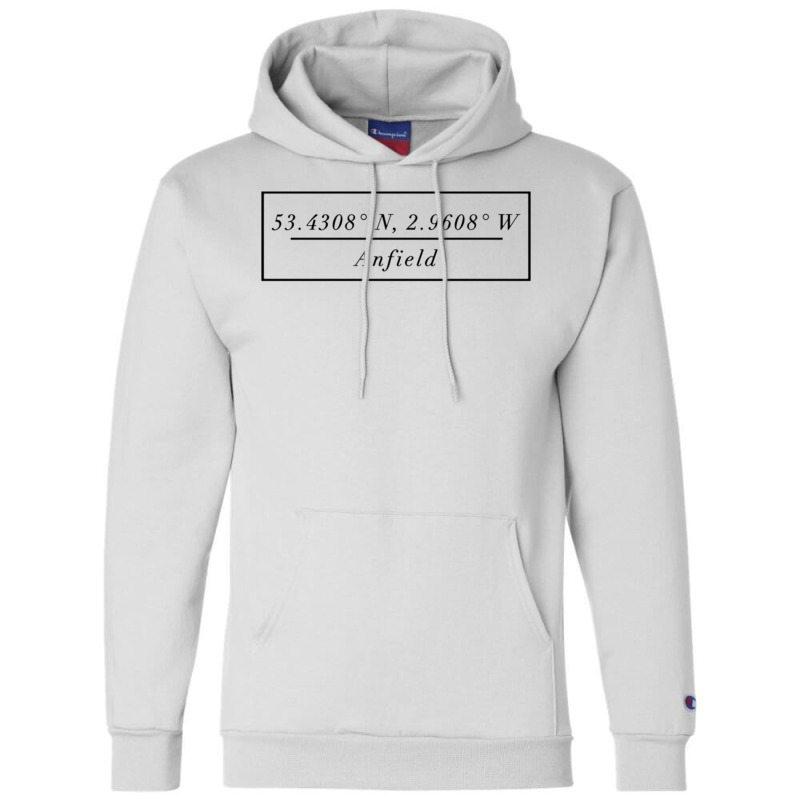 Lfc Anfield Location Classic Champion Hoodie by apolitery | Artistshot