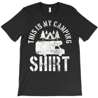 Camping Trailer Camper Van Mobile Home Caravan Motorhome T-shirt | Artistshot