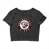 The-basingstoke-bison Crop Top | Artistshot