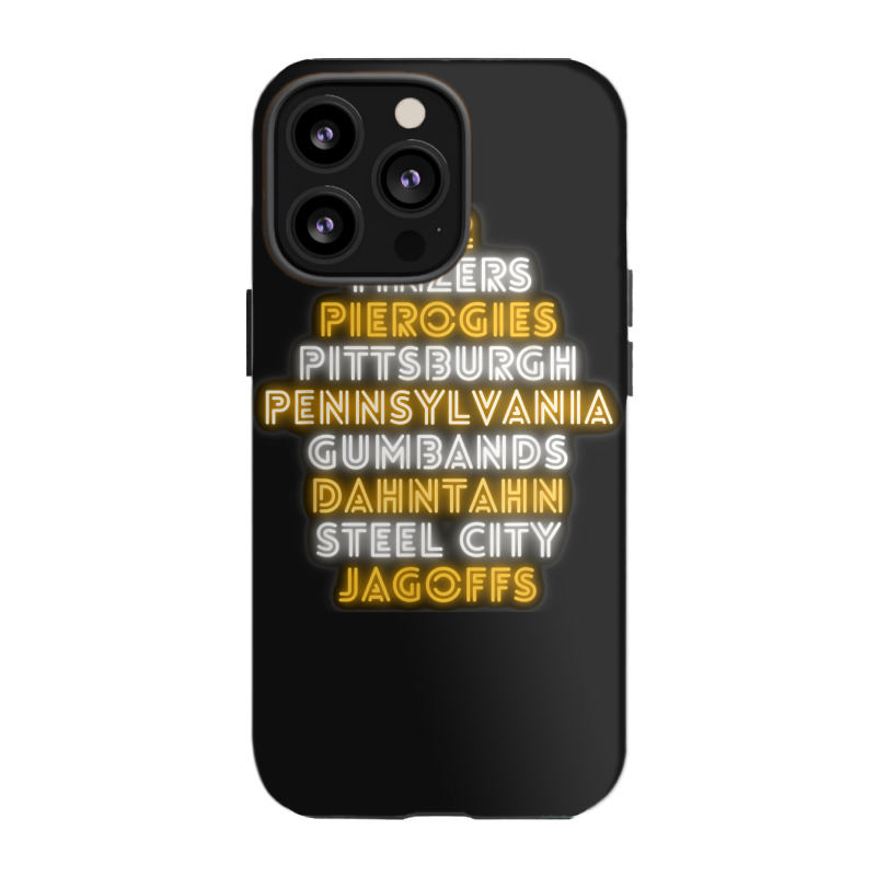 Pittsburgh 412 Jagoffs Yinzers Steel City Funny Retro Iphone 13 Pro Case | Artistshot