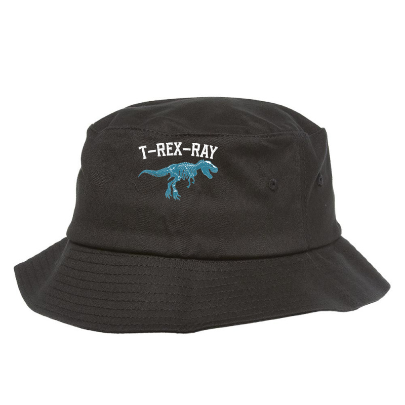 T Rex Ray Radiologist Radiologic Technologist Radiology Dino Bucket Hat by TROYHADLEYTRAVIS | Artistshot