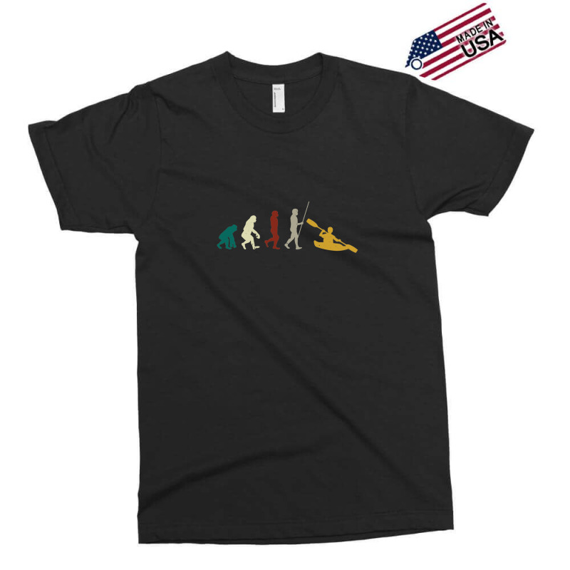 Canoe Kayak Evolution Paddler Kayaker Gift Canoeing Exclusive T-shirt | Artistshot