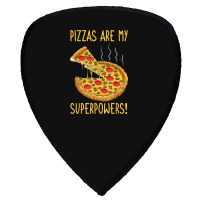 Pizza Superpower Slice Crust Neapolitan Pizzaiolo Pizzeria Shield S Patch | Artistshot