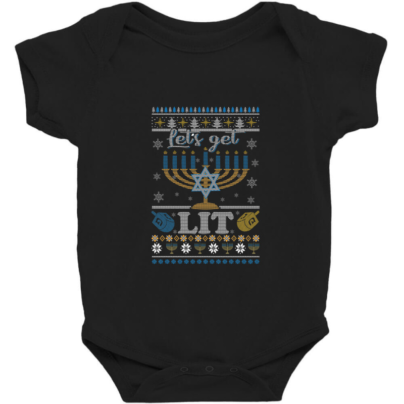 Hanukkah Baby Bodysuit | Artistshot