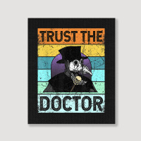 Plague Doctor Outfit Costume For Men Women Kids Portrait Canvas Print | Artistshot