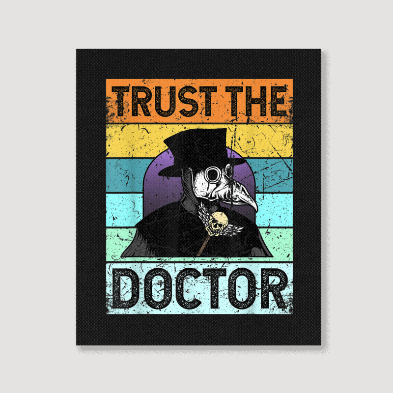 Plague Doctor Outfit Costume For Men Women Kids Portrait Canvas Print | Artistshot