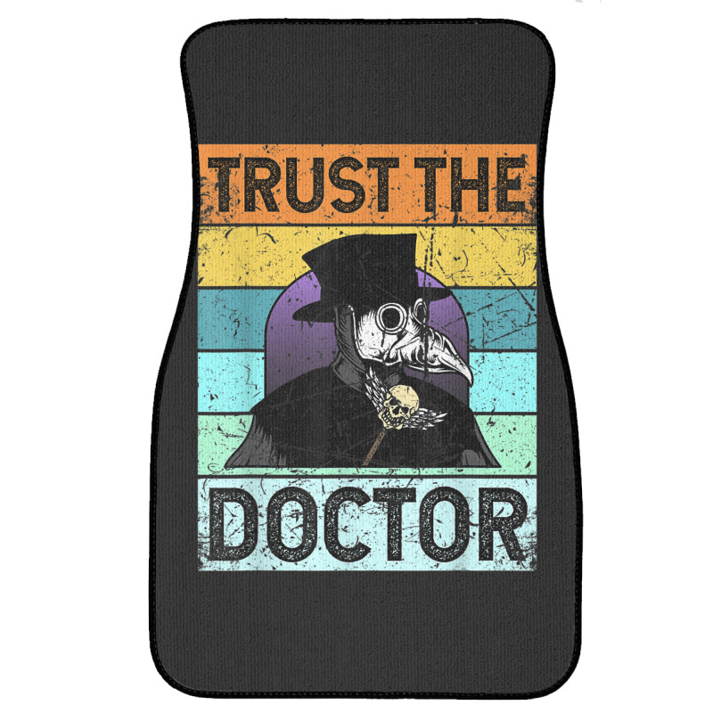 Plague Doctor Outfit Costume For Men Women Kids Front Car Mat | Artistshot