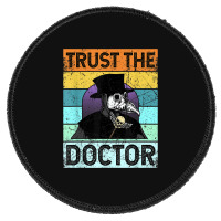 Plague Doctor Outfit Costume For Men Women Kids Round Patch | Artistshot