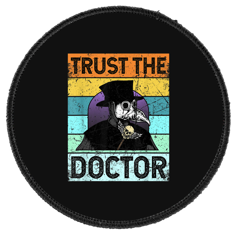 Plague Doctor Outfit Costume For Men Women Kids Round Patch | Artistshot