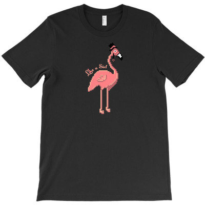 Like A Sir   Flamingo T-shirt Designed By Baron