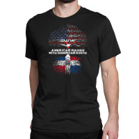 American Raised With Dominican Roots Republic Classic T-shirt | Artistshot