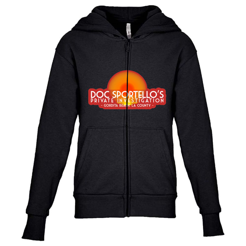 Doc Sportello Private Investigations Youth Zipper Hoodie by stepdam | Artistshot