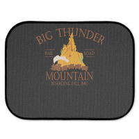 Vintage Camping Lover Big Thunder Mountain Camping Life Rear Car Mat | Artistshot