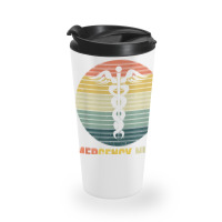 Retro Emergency Room Nurse Er Nursing Travel Mug | Artistshot