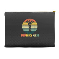 Retro Emergency Room Nurse Er Nursing Accessory Pouches | Artistshot