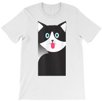 Cat Sticking Out Tongue Cute Kitten Tank Top T-shirt | Artistshot